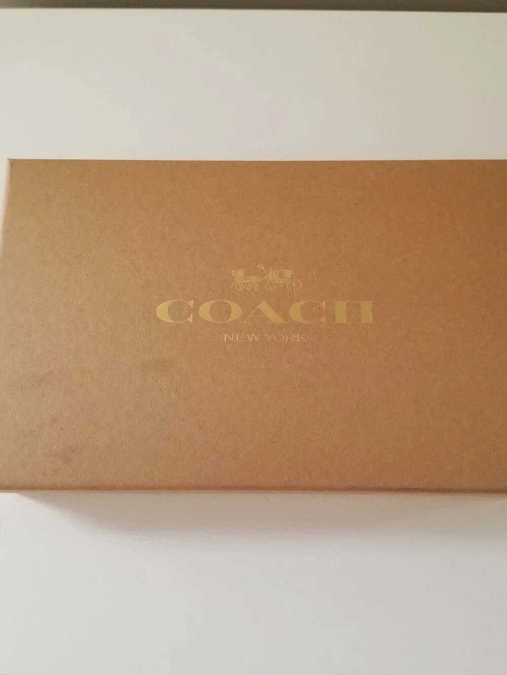 Coach new box